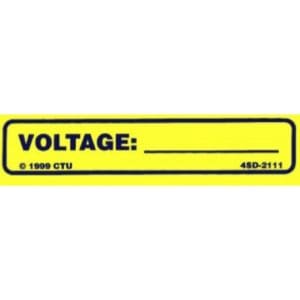 VOLTAGE Decal - 25 Pack